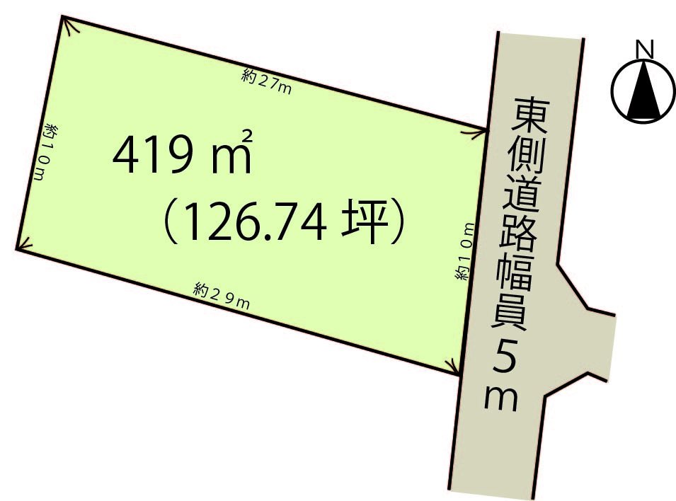 【農地】千秋町小山北川田